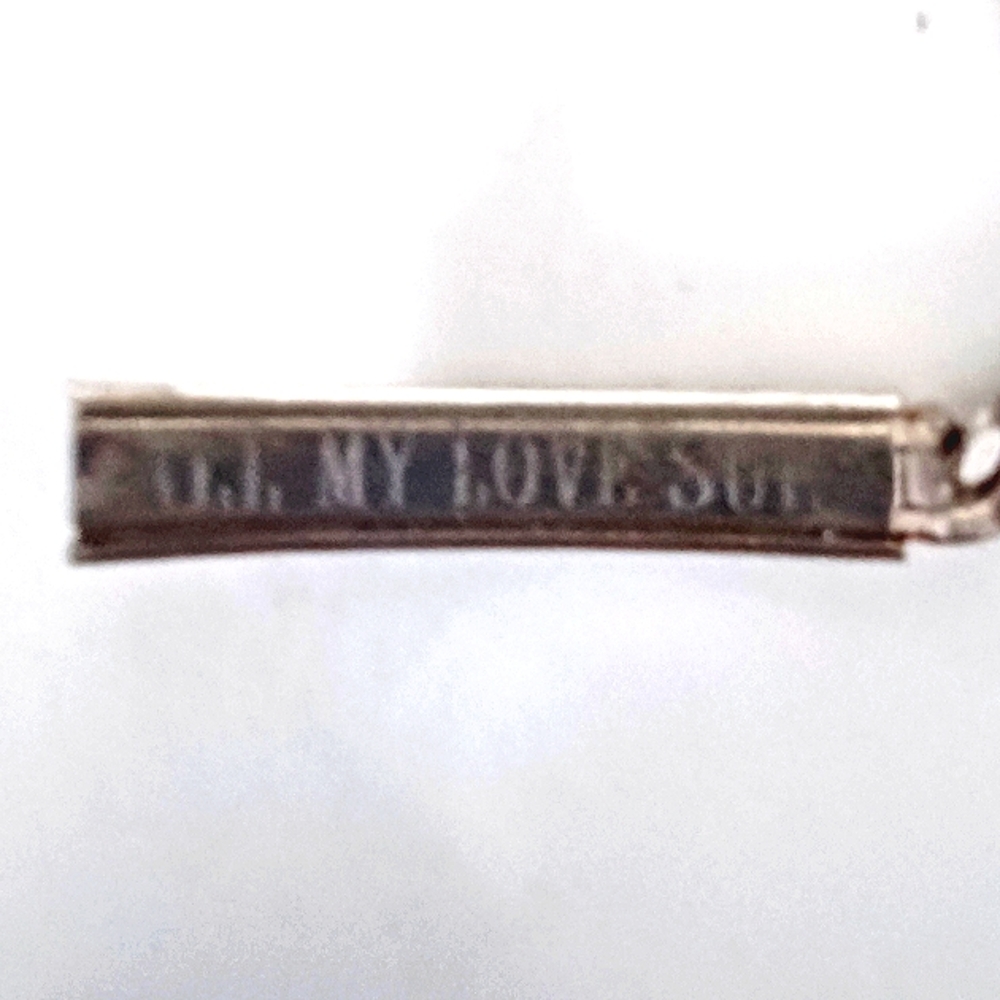 Vintage Silver Speidel chain link name bracelet - Picture 3 of 6